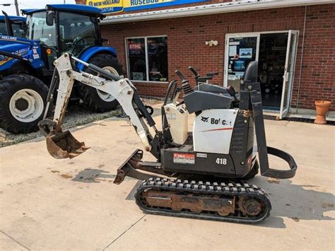 418 compact excavator for sale|BOBCAT 418 Construction Equipment For Sale.